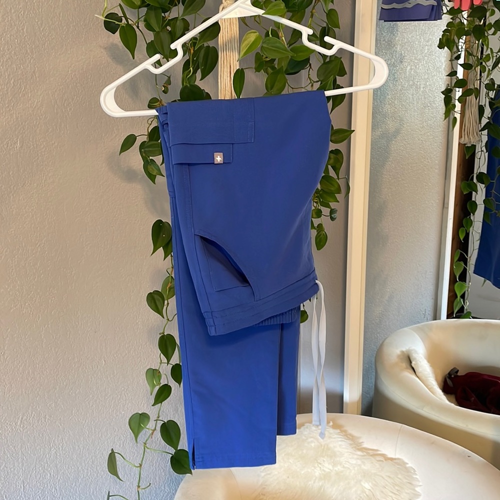 Figs Denim Blue Yola Skinny Scrub Pants XXSP
